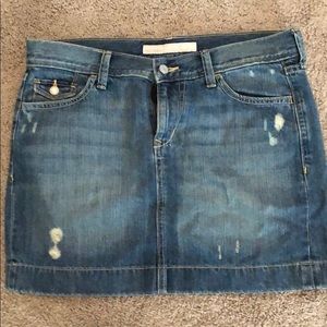 Denim Mini Skirt